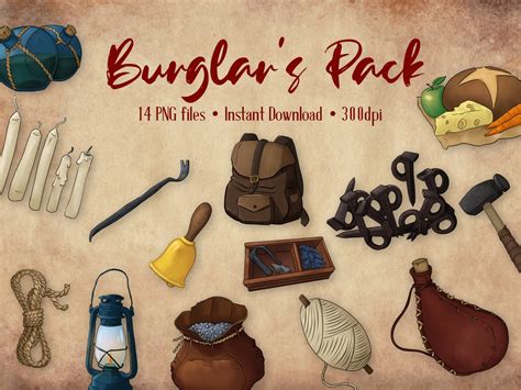 5e burglar's pack. Things To Know About 5e burglar's pack. 