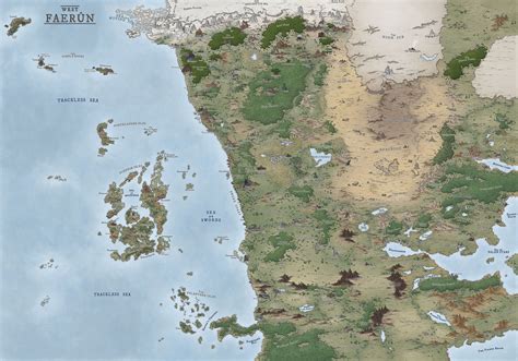 5e Map Of Faerun