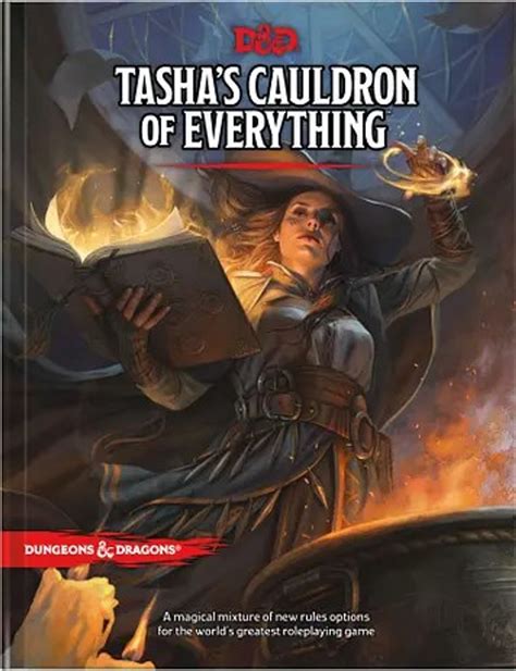 Dec 22, 2020 · Tasha's Cauldron of Everything did wonders to invigorate Dungeons & Dragons 5th edition with 15 all new Feats, several class options, and a pile of magical items. These options included the much-anticipated ability to customize racial abilities and an all-new take on the Artificer class. 