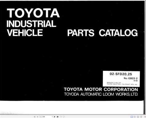 5fd25 e6 toyota forklift parts manual. - Owners manual for 06 volkswagen touareg.