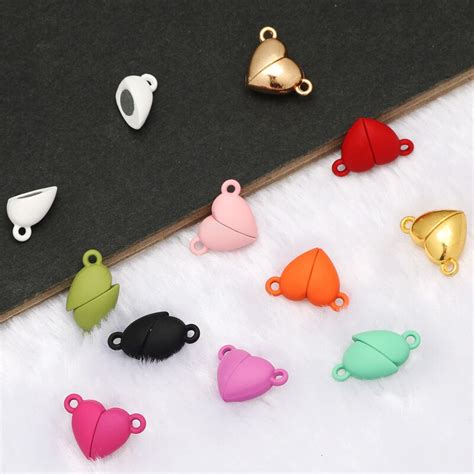 5pair Metal Strong Magnetic Clasps Magnet End Clasp Jewelry