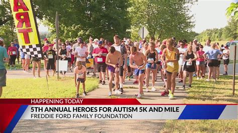 5th annual Heroes for Autism 5k in Queeny Park
