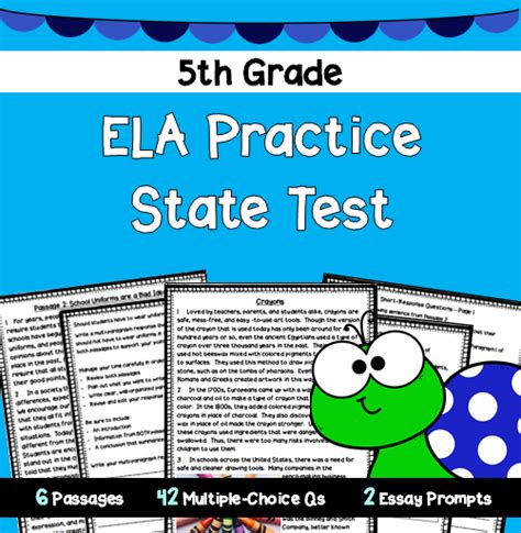 5th Grade Ela Test Prep Resources Tpt 5th Grade Prep - 5th Grade Prep