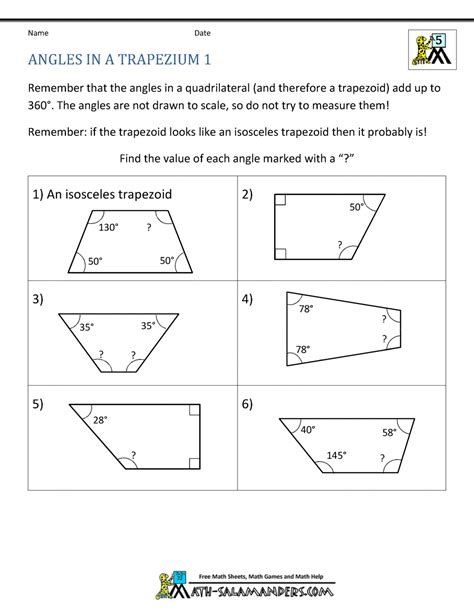 5th Grade Geometry Worksheets Teachervision Fith Grade Geometery Worksheet - Fith Grade Geometery Worksheet