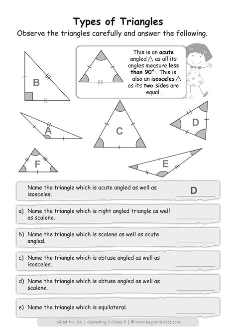 5th Grade Geometry Worksheets Teaching Resources Tpt Identifying Shapes Worksheet 5th Grade - Identifying Shapes Worksheet 5th Grade