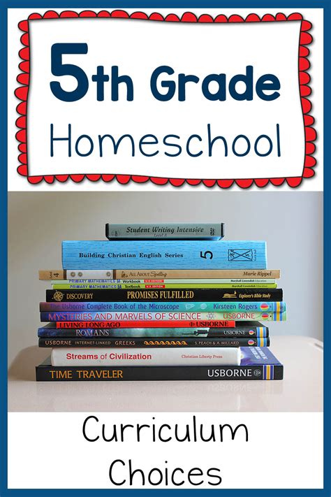 5th Grade Homeschool Curriculum Choices Mamas Learning Corner 5th Grade Homeschool Science - 5th Grade Homeschool Science