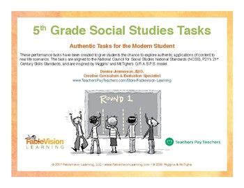 5th grade ileap social studies performance tasks