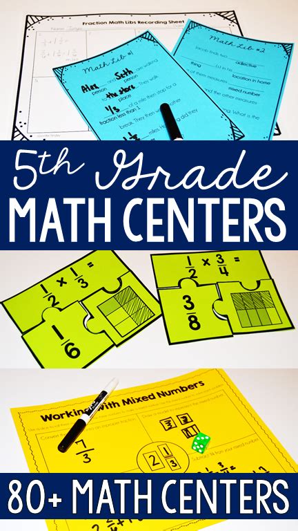 5th Grade Math Centers Maths For 5th Standard - Maths For 5th Standard