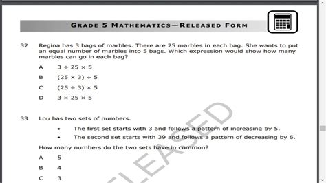 5th grade math eog study guide. - User manual citroen xsara picasso car.