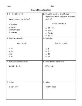 5th Grade Oa1 Worksheet   5th Grade Math Worksheets - 5th Grade Oa1 Worksheet