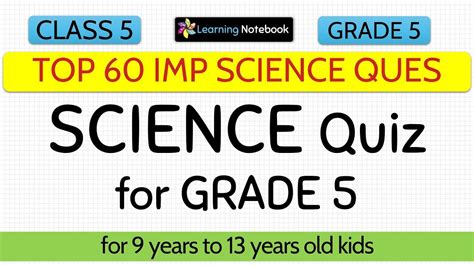 5th Grade Science Quiz For Children 10 Questions 5th Grade Science Trivia - 5th Grade Science Trivia