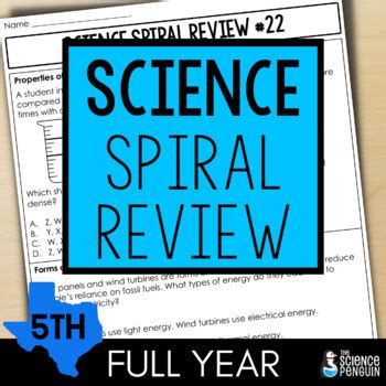 5th Grade Science Spiral Review 5th Grade Science Articles - 5th Grade Science Articles