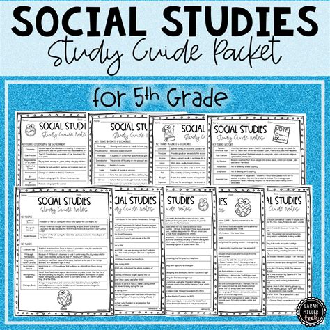 5th Grade Social Studies Study Guide