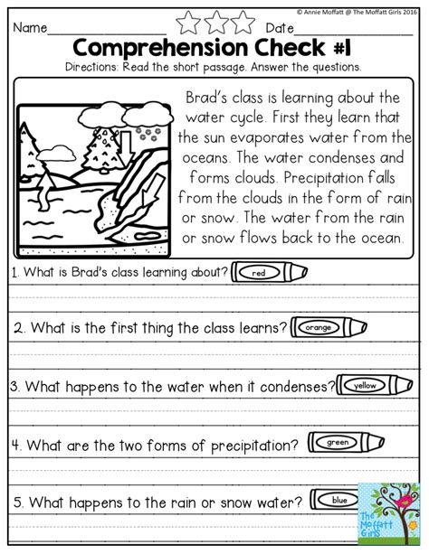 Read 5Th Grade Reading Passages With Questions And Answers 