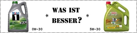 5w30 oder 10w40