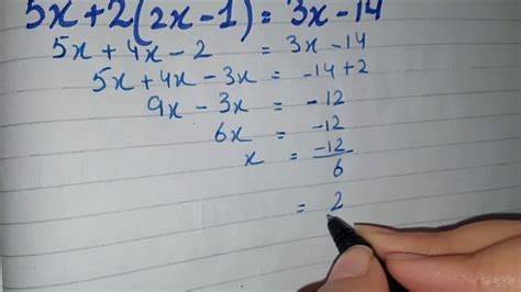 5x 2
