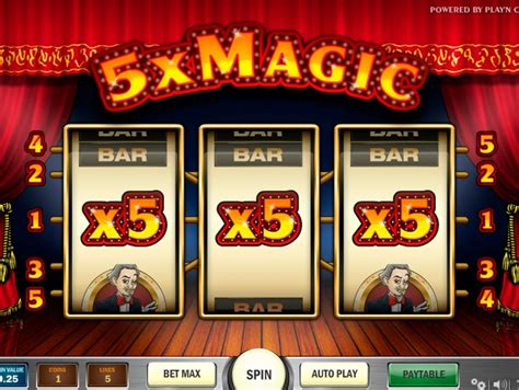 5x Magic  игровой автомат Playn Go