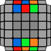 5x5 Reduction Algorithms Dan's Cubing Cheat [Sheet] App.
