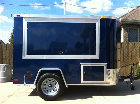 5x8 Deluxe Tailgating Trailer-C58TG02 - American Trailer Pros