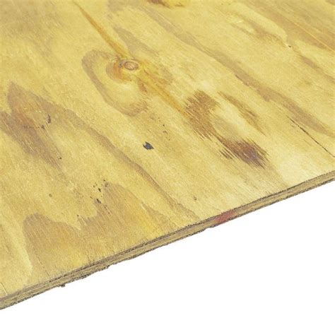 It also represents exposure, which implies the plywood is sturdy enough to withstand a little moisture, though for a brief span only. Dimensions: 5/8″ x 48″ x 96″. Sized for spacing, panel width and length may vary up to 1/8″ to aid with proper installation. In stock and ready for local delivery or in store pickup.. 