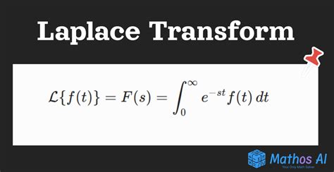 6: The Laplace Transform - Mathematics LibreTexts - wintechmobiles.com