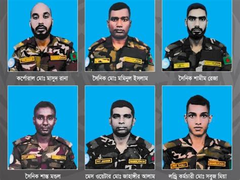 6  Bangladeshi   troops  murdered in drone  attack  on UN base  in southern  Sudan.