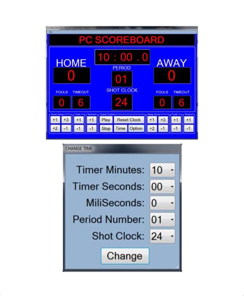 6+ Basketball Scoreboard Templates Free Sample, Example Format Download