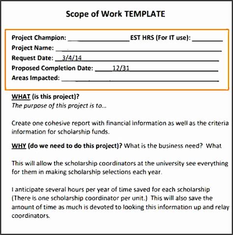 6+ Construction Scope Of Work Example SampleTemplatess SampleTemplatess