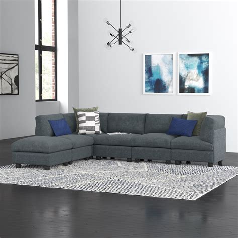 6 - piece upholstered sectional. Things To Know About 6 - piece upholstered sectional. 