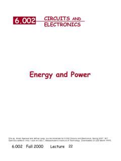 6 002 Circuits And Electronics Quiz 2 Mit Opencourseware