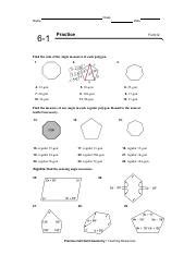 6 1 Practice Form G Answers