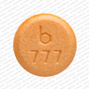 6 777 orange pill. Enter the imprint code that appears on the pill. Example: L484; Select the the pill color (optional). Select the shape (optional). Alternatively, search by drug name or NDC code using the fields above. Tip: Search for the imprint first, then refine by color and/or shape if you have too many results. 