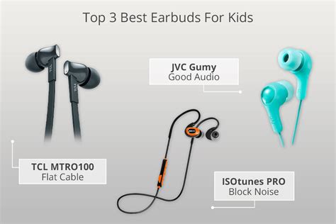 6 Best Earbuds For Kids in 2024 - FixThePhoto.com