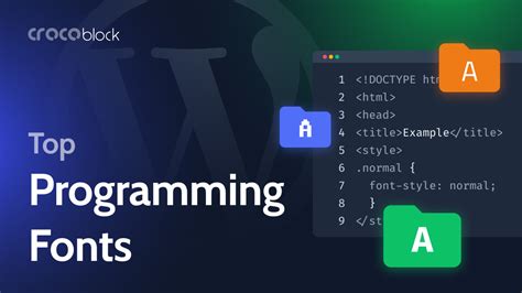 6 Best Fonts for Programming and Coding Top Monospaced Fonts (2024
