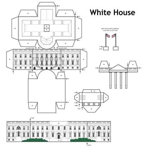 6 Best Images of Free Printable Building Models Paper Model Buildings