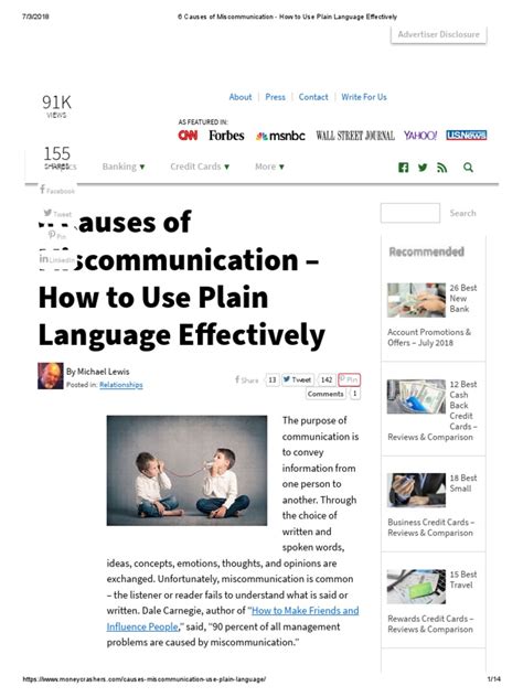 6 Causes of Miscommunication How to Use Plain Language Effectively