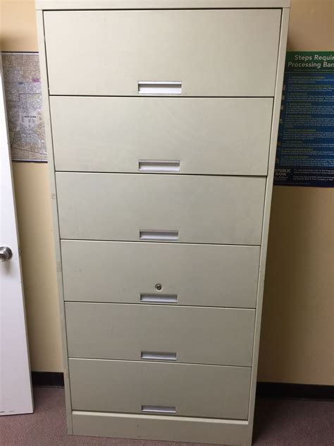 6 Drawer Lateral File Cabine