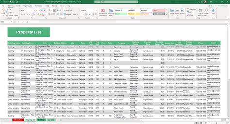 6 Excel Property Management Template Excel Templates Excel Templates