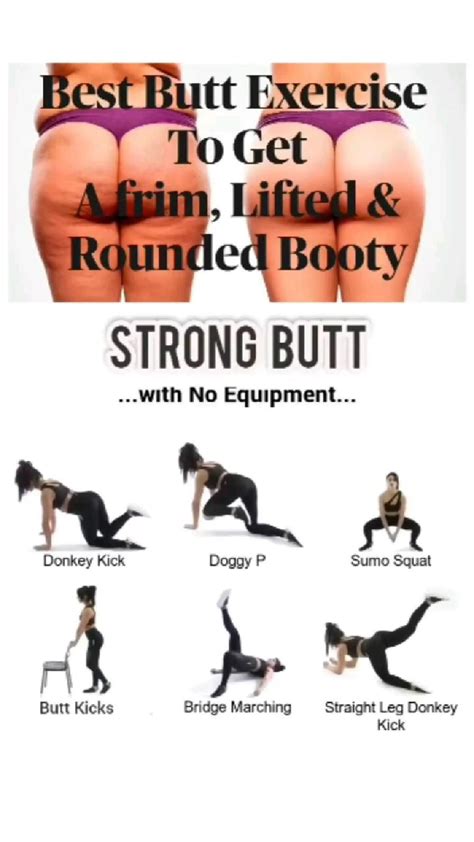 6 Exercises For a Strong Healthy Butt