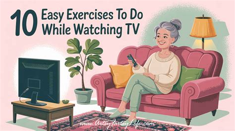 6 Exercises to Do While Watching TV