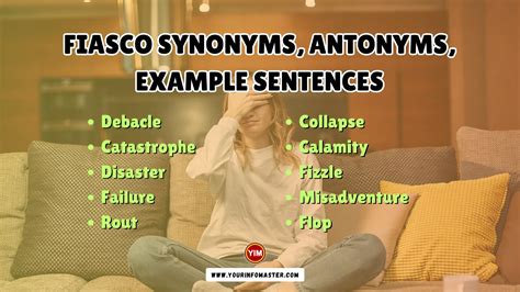 6 Fiasco Synonym That Can Save Your Business