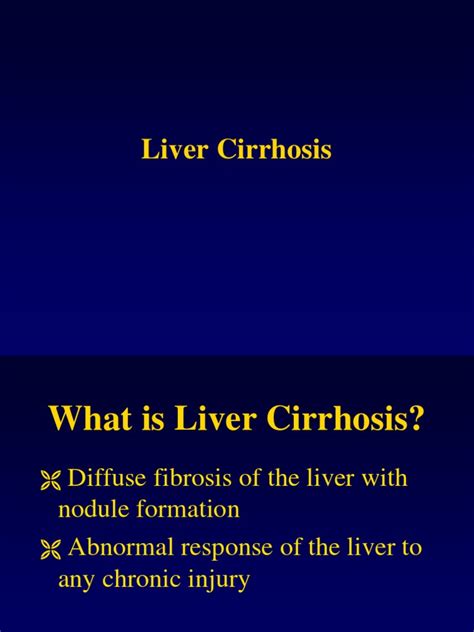6 Kuliah Liver Cirrhosis ppt