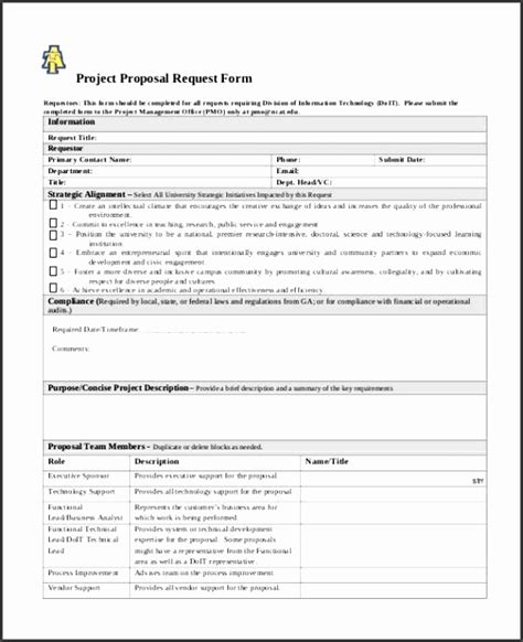 6 Marketing Project Request form Template SampleTemplatess