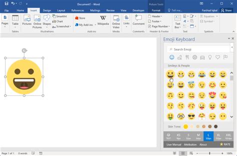6 Methods to Insert Emoji in Microsoft Word Document