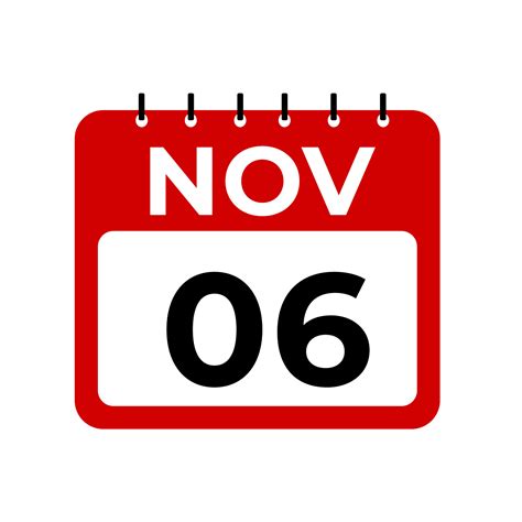 6 November
