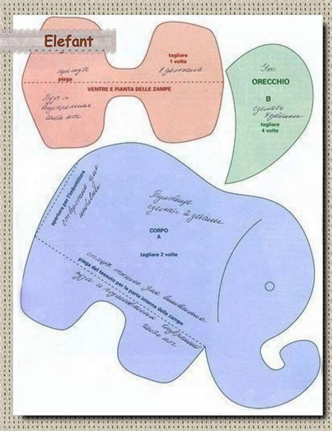6 Patterns + 1 tutorial ( Plush Elephant)