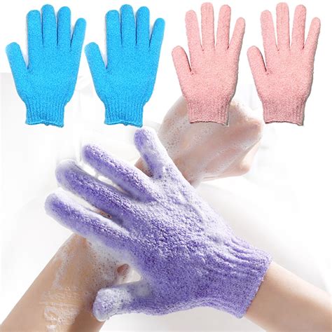 6 Pcs Body Scrub Glove Exfoliating Glove SPA Glove Dead Skin