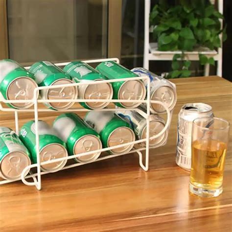 6 Pcs Drink Organizer Holder Beverage Storage Shelfs Desktop