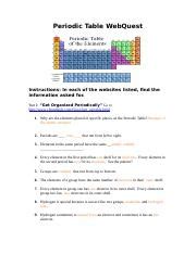 6 Pics Periodic Table Webquest Answers Chem4kids And View Alqu Blog