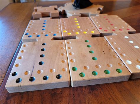 6 Player Wahoo/Aggravation Board Game in Local Hardwoods